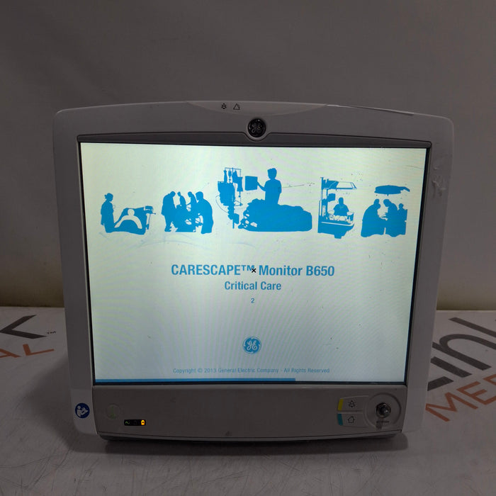 GE Healthcare GE Healthcare Carescape B650 Critical Care Patient Monitor Patient Monitors reLink Medical