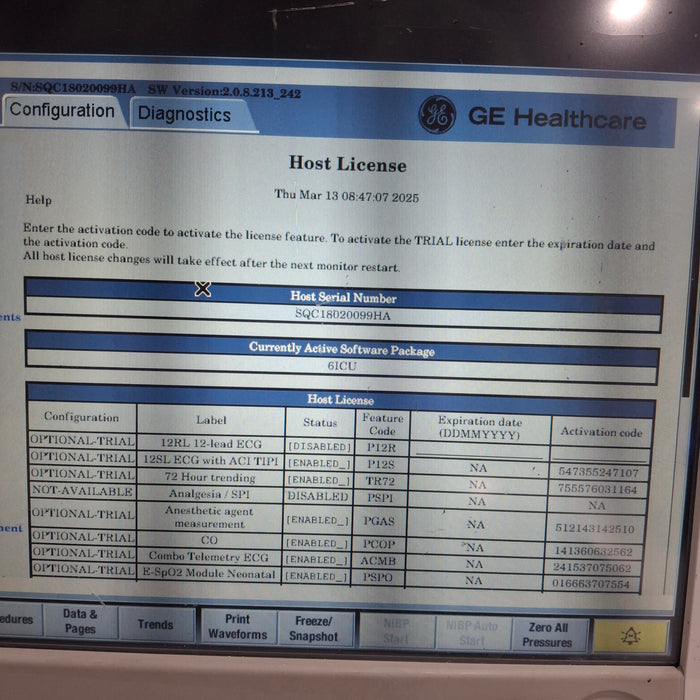GE Healthcare GE Healthcare Carescape B650 Critical Care Patient Monitor Patient Monitors reLink Medical