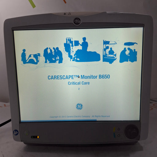 GE Healthcare GE Healthcare Carescape B650 Critical Care Patient Monitor Patient Monitors reLink Medical