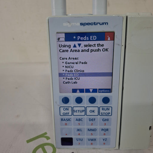 Baxter Baxter Sigma Spectrum 6.05.14 with A/B/G/N Battery Infusion Pump Infusion Pump reLink Medical