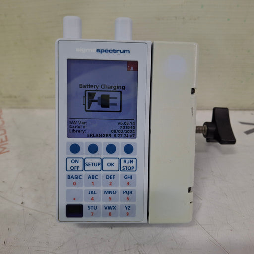 Baxter Baxter Sigma Spectrum 6.05.14 with A/B/G/N Battery Infusion Pump Infusion Pump reLink Medical