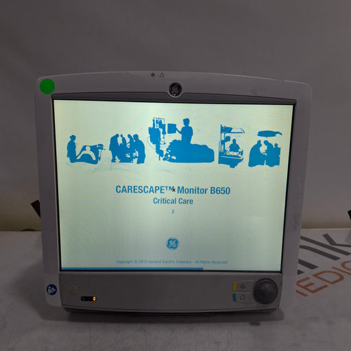 GE Healthcare GE Healthcare Carescape B650 Critical Care Patient Monitor Patient Monitors reLink Medical