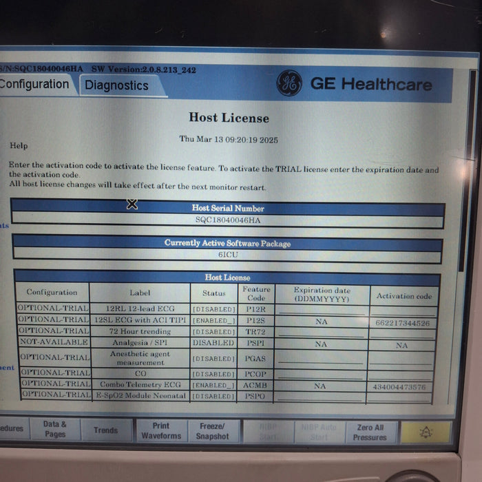 GE Healthcare GE Healthcare Carescape B650 Critical Care Patient Monitor Patient Monitors reLink Medical