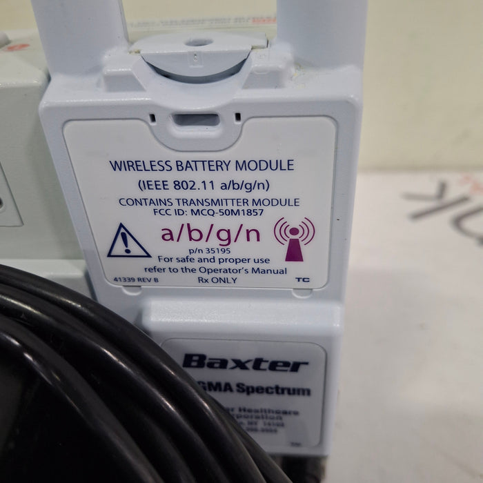 Baxter Baxter Sigma Spectrum 6.05.14 with A/B/G/N Battery Infusion Pump Infusion Pump reLink Medical