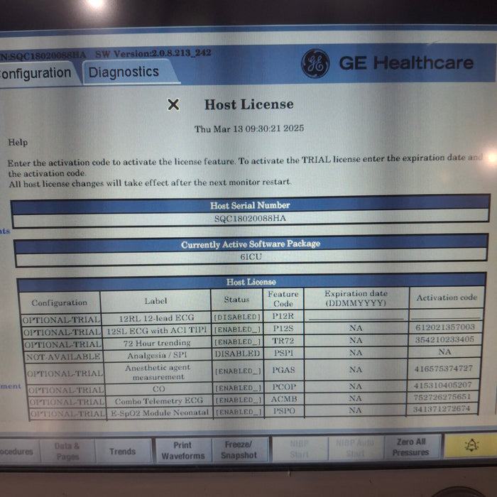 GE Healthcare GE Healthcare Carescape B650 Critical Care Patient Monitor Patient Monitors reLink Medical
