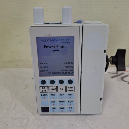 Baxter Baxter Sigma Spectrum 6.05.14 with A/B/G/N Battery Infusion Pump Infusion Pump reLink Medical