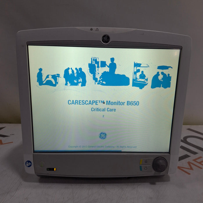 GE Healthcare GE Healthcare Carescape B650 Critical Care Patient Monitor Patient Monitors reLink Medical