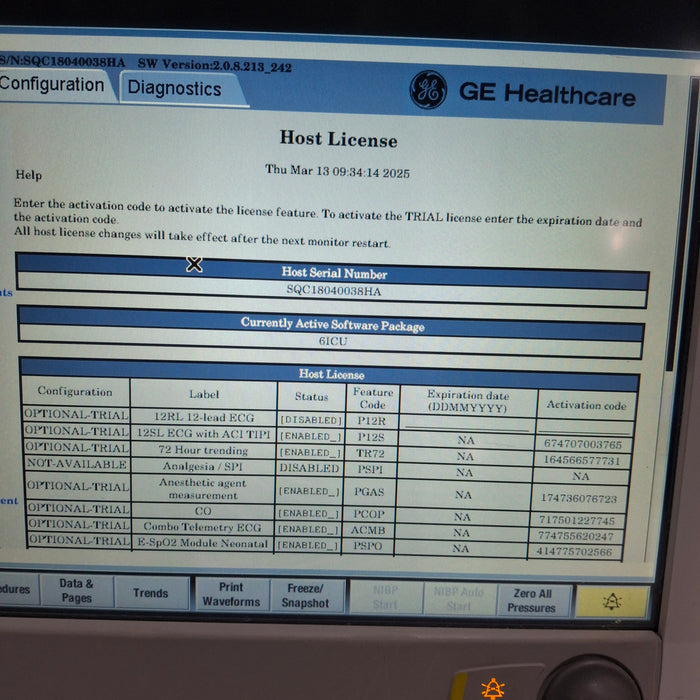 GE Healthcare GE Healthcare Carescape B650 Critical Care Patient Monitor Patient Monitors reLink Medical