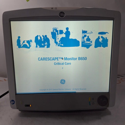 GE Healthcare GE Healthcare Carescape B650 Critical Care Patient Monitor Patient Monitors reLink Medical
