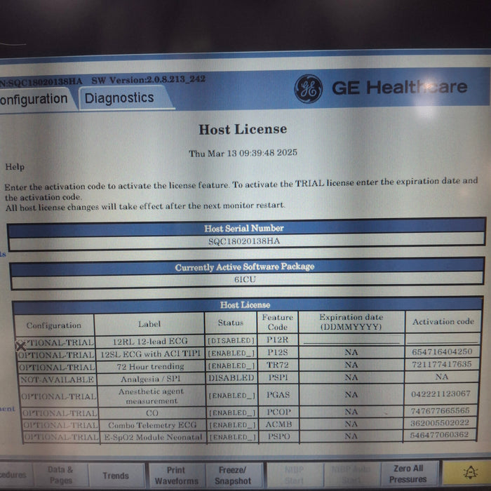 GE Healthcare GE Healthcare Carescape B650 Critical Care Patient Monitor Patient Monitors reLink Medical