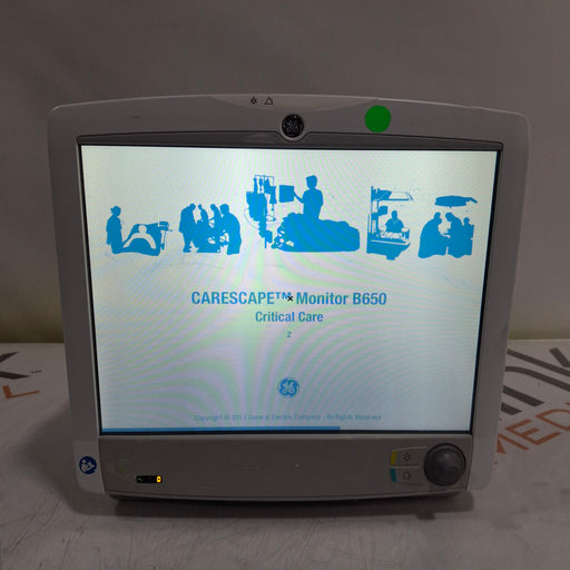 GE Healthcare GE Healthcare Carescape B650 Critical Care Patient Monitor Patient Monitors reLink Medical