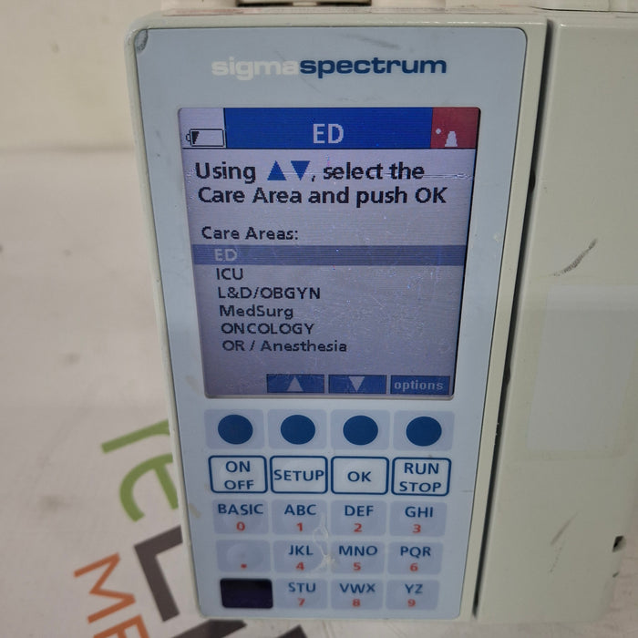 Baxter Baxter Sigma Spectrum 6.05.14 with A/B/G/N Battery Infusion Pump Infusion Pump reLink Medical