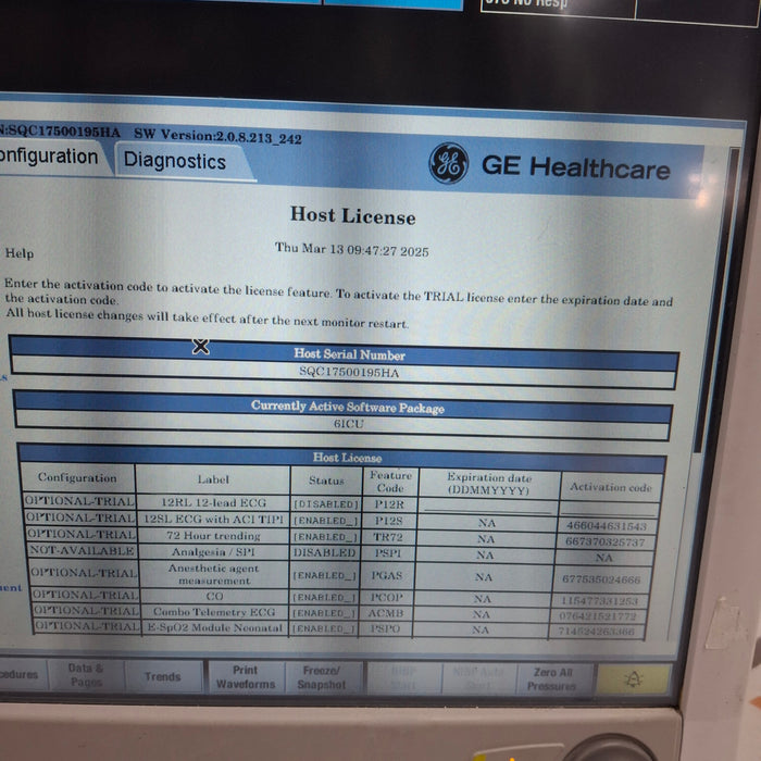 GE Healthcare GE Healthcare Carescape B650 Critical Care Patient Monitor Patient Monitors reLink Medical