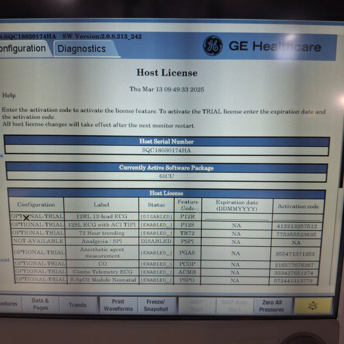 GE Healthcare GE Healthcare Carescape B650 Critical Care Patient Monitor Patient Monitors reLink Medical