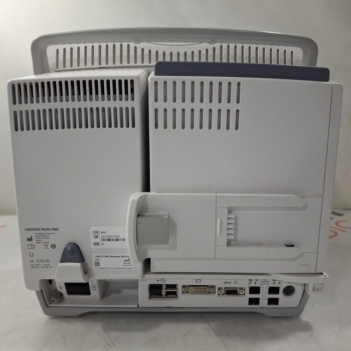 GE Healthcare GE Healthcare Carescape B650 Critical Care Patient Monitor Patient Monitors reLink Medical