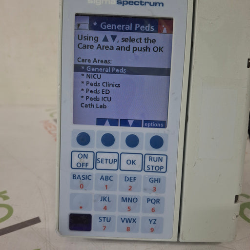 Baxter Baxter Sigma Spectrum 6.05.14 with A/B/G/N Battery Infusion Pump Infusion Pump reLink Medical