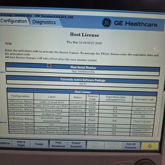 GE Healthcare GE Healthcare Carescape B650 Critical Care Patient Monitor Patient Monitors reLink Medical