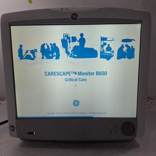 GE Healthcare GE Healthcare Carescape B650 Critical Care Patient Monitor Patient Monitors reLink Medical