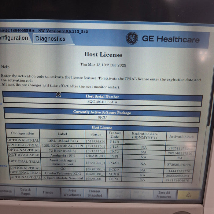 GE Healthcare GE Healthcare Carescape B650 Critical Care Patient Monitor Patient Monitors reLink Medical