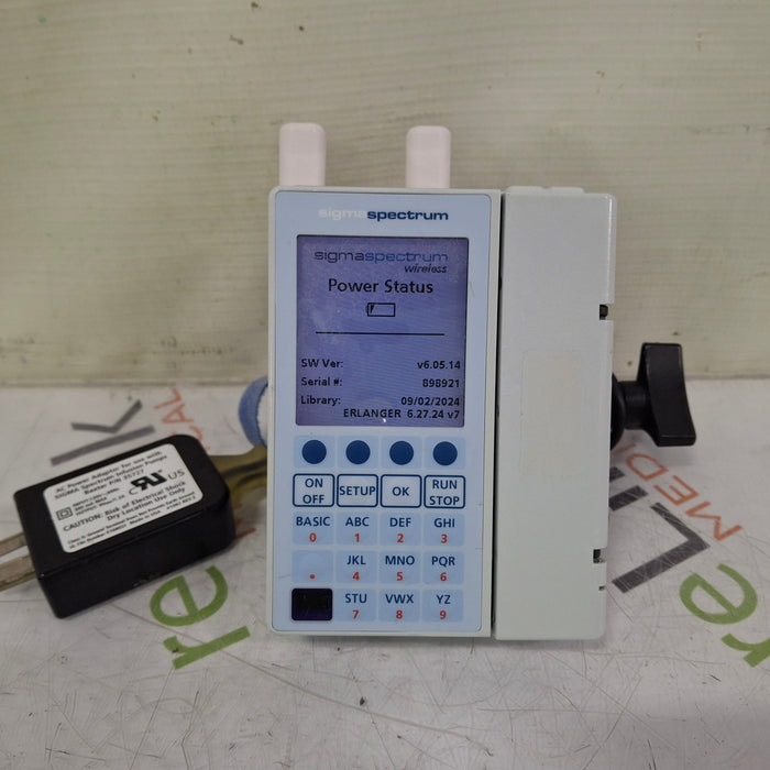 Baxter Baxter Sigma Spectrum 6.05.14 with A/B/G/N Battery Infusion Pump Infusion Pump reLink Medical