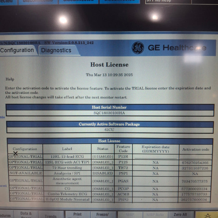 GE Healthcare GE Healthcare Carescape B650 Critical Care Patient Monitor Patient Monitors reLink Medical