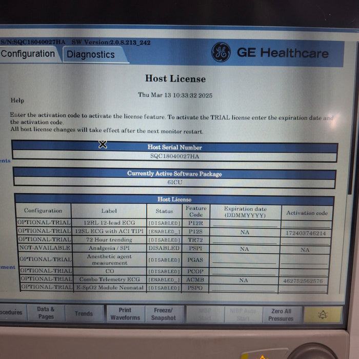 GE Healthcare GE Healthcare Carescape B650 Critical Care Patient Monitor Patient Monitors reLink Medical