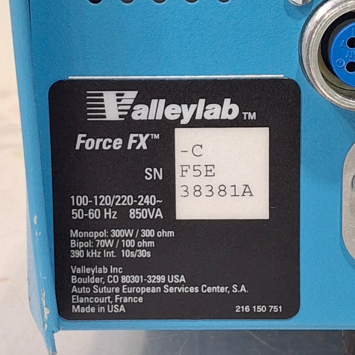 Covidien Valleylab Force FX-C Electrosurgical Generator