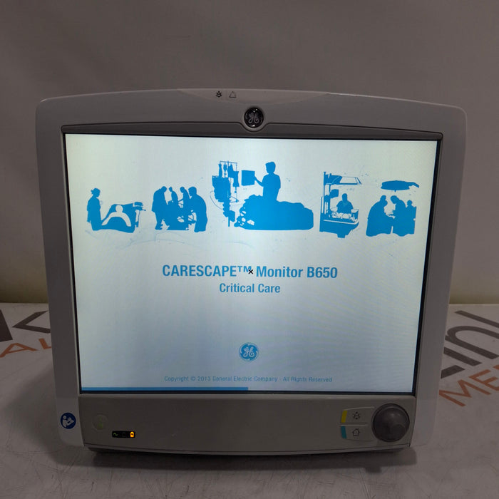 GE Healthcare GE Healthcare Carescape B650 Critical Care Patient Monitor Patient Monitors reLink Medical