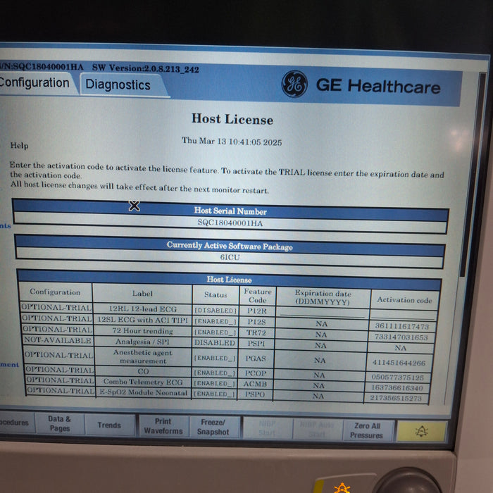 GE Healthcare GE Healthcare Carescape B650 Critical Care Patient Monitor Patient Monitors reLink Medical