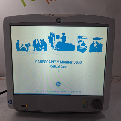 GE Healthcare GE Healthcare Carescape B650 Critical Care Patient Monitor Patient Monitors reLink Medical