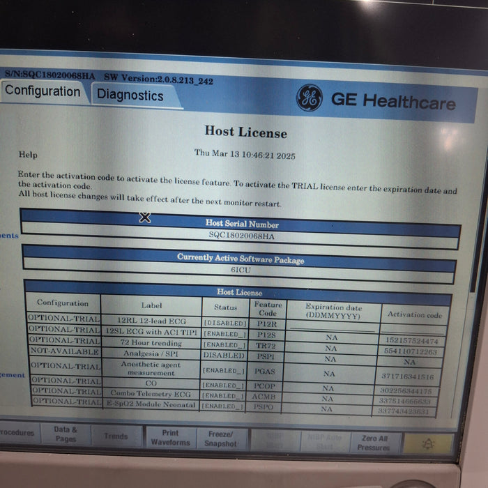 GE Healthcare GE Healthcare Carescape B650 Critical Care Patient Monitor Patient Monitors reLink Medical