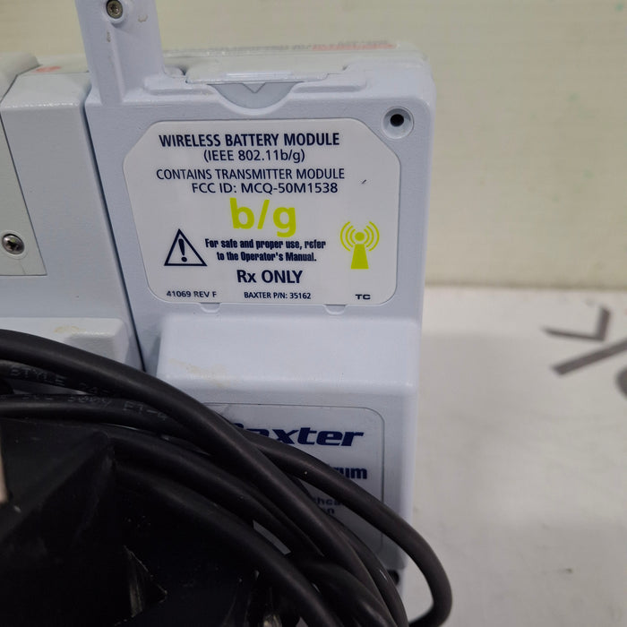 Baxter Baxter Sigma Spectrum 6.05.14 with B/G Battery Infusion Pump Infusion Pump reLink Medical