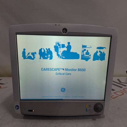 GE Healthcare GE Healthcare Carescape B650 Critical Care Patient Monitor Patient Monitors reLink Medical