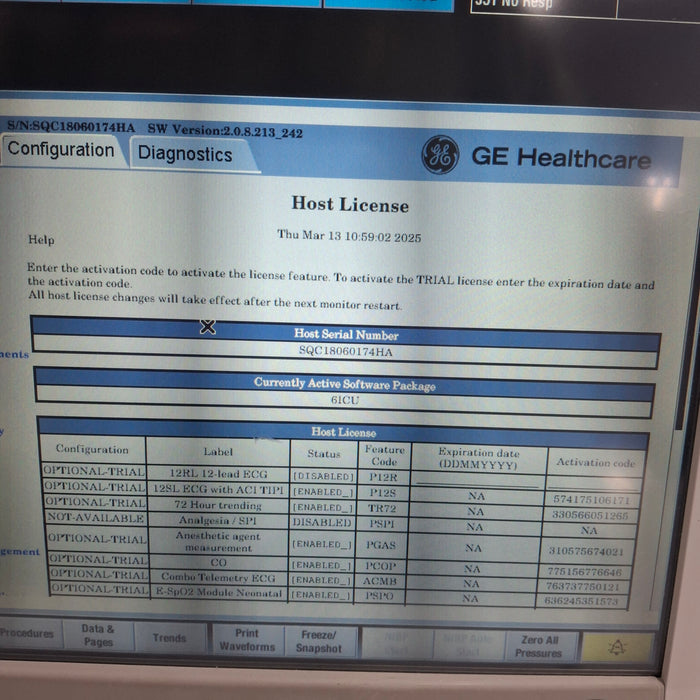 GE Healthcare GE Healthcare Carescape B650 Critical Care Patient Monitor Patient Monitors reLink Medical