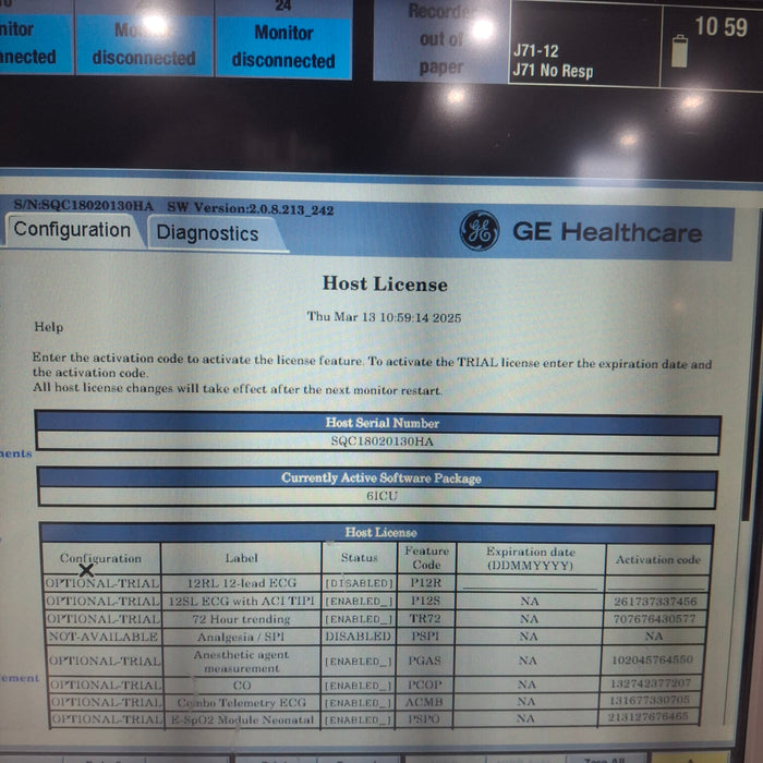 GE Healthcare GE Healthcare Carescape B650 Critical Care Patient Monitor Patient Monitors reLink Medical