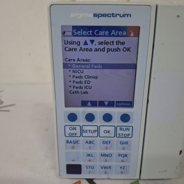Baxter Baxter Sigma Spectrum 6.05.14 with A/B/G/N Battery Infusion Pump Infusion Pump reLink Medical