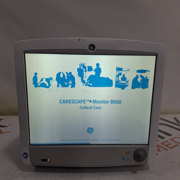 GE Healthcare GE Healthcare Carescape B650 Critical Care Patient Monitor Patient Monitors reLink Medical