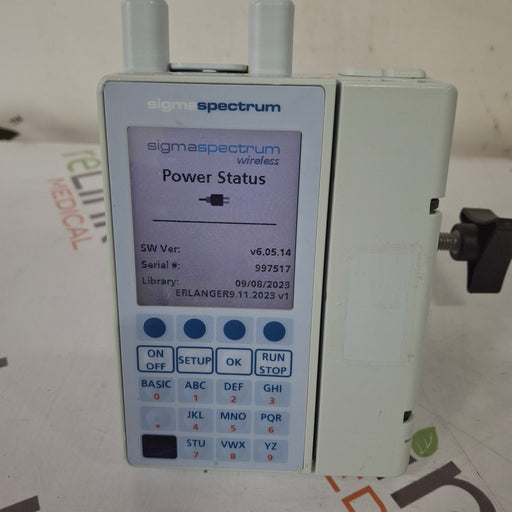 Baxter Baxter Sigma Spectrum 6.05.14 with A/B/G/N Battery Infusion Pump Infusion Pump reLink Medical