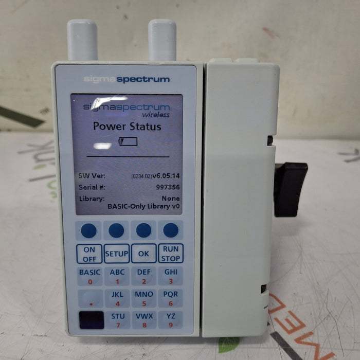 Baxter Baxter Sigma Spectrum 6.05.14 with A/B/G/N Battery Infusion Pump Infusion Pump reLink Medical