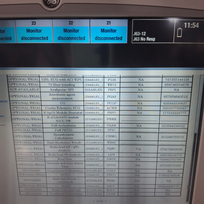 GE Healthcare GE Healthcare Carescape B650 Critical Care Patient Monitor Patient Monitors reLink Medical