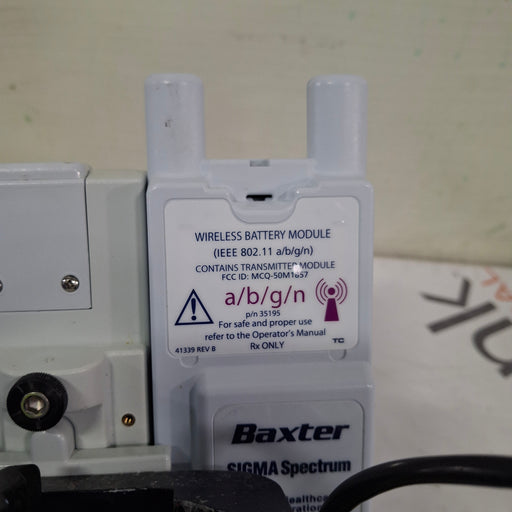Baxter Baxter Sigma Spectrum 6.05.14 with A/B/G/N Battery Infusion Pump Infusion Pump reLink Medical