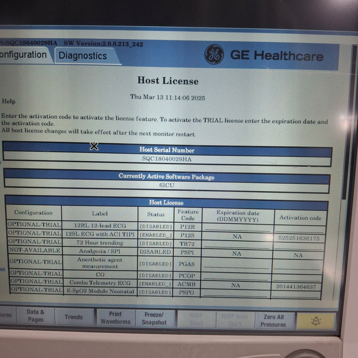 GE Healthcare GE Healthcare Carescape B650 Critical Care Patient Monitor Patient Monitors reLink Medical