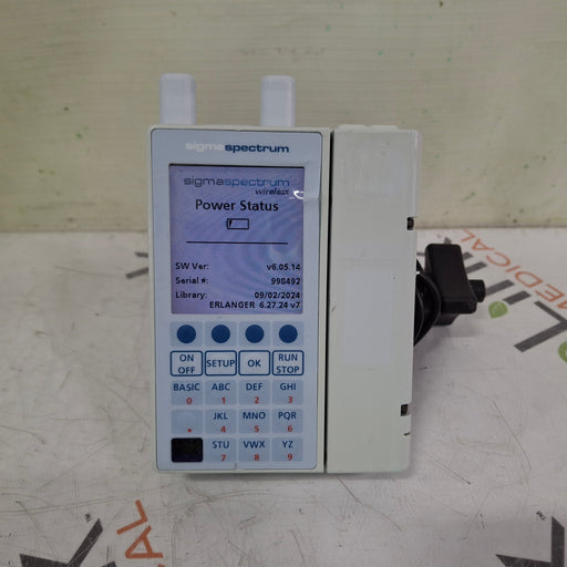 Baxter Baxter Sigma Spectrum 6.05.14 with A/B/G/N Battery Infusion Pump Infusion Pump reLink Medical