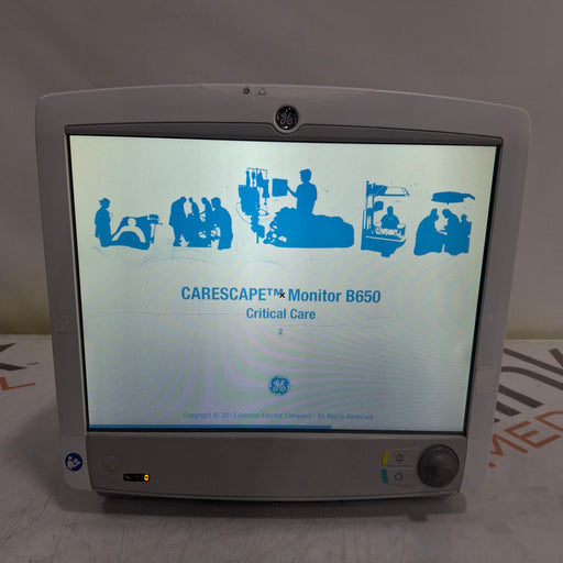 GE Healthcare GE Healthcare Carescape B650 Critical Care Patient Monitor Patient Monitors reLink Medical