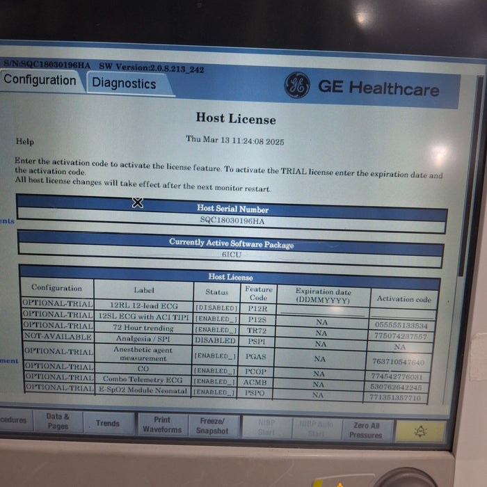 GE Healthcare GE Healthcare Carescape B650 Critical Care Patient Monitor Patient Monitors reLink Medical