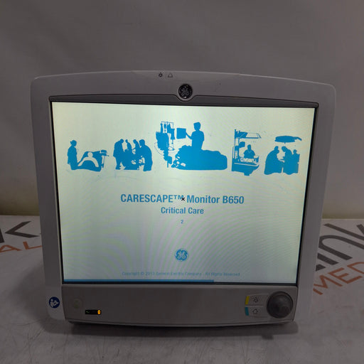 GE Healthcare GE Healthcare Carescape B650 Critical Care Patient Monitor Patient Monitors reLink Medical