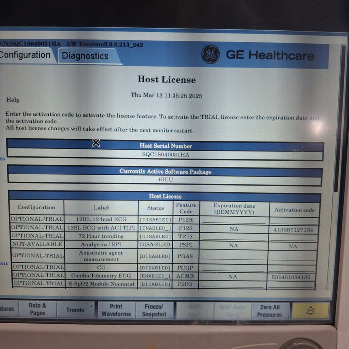 GE Healthcare GE Healthcare Carescape B650 Critical Care Patient Monitor Patient Monitors reLink Medical