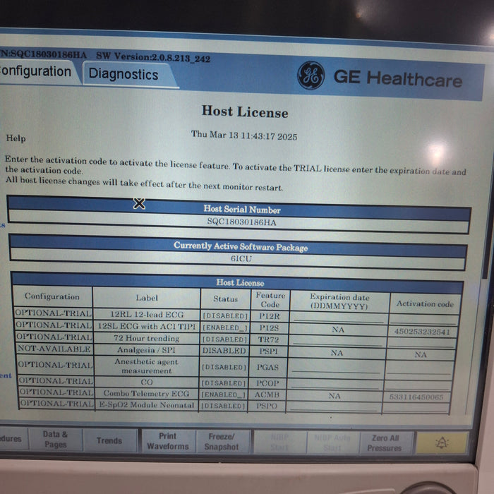 GE Healthcare GE Healthcare Carescape B650 Critical Care Patient Monitor Patient Monitors reLink Medical