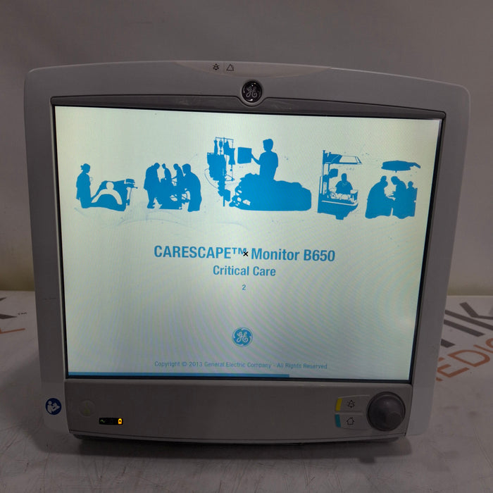 GE Healthcare GE Healthcare Carescape B650 Critical Care Patient Monitor Patient Monitors reLink Medical