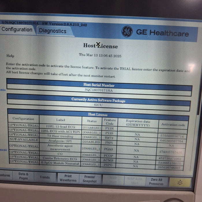 GE Healthcare GE Healthcare Carescape B650 Critical Care Patient Monitor Patient Monitors reLink Medical